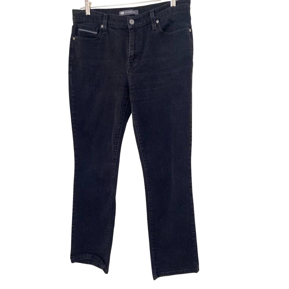 Levis 505 Straight Leg Women's Black Jeans Size W31 L32